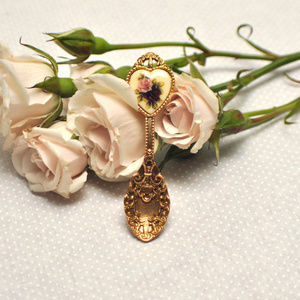 Vintage Spoon Pin / Brooch